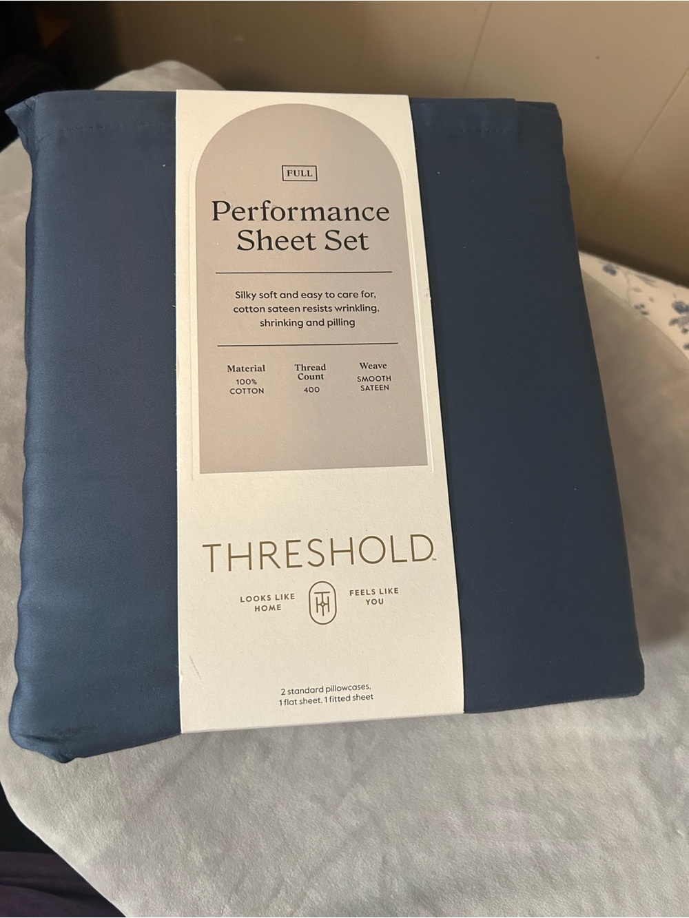 Threshold Performance Sheet Set - Navy